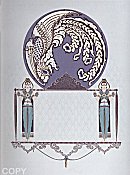 Erte, Blue Asia