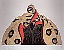 Erte, Masquerade II (White Paper)