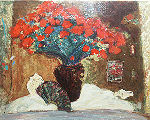 Roy Fairchild, Red Flowers
