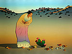 R.C. Gorman, Flowers of Los Lunas