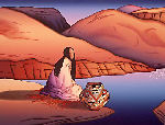 R.C. Gorman, Canyon Woman