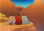 R.C. Gorman, Twilight in The Grand Canyon