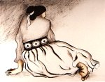 R.C. Gorman, Reclining Lady