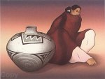 R.C. Gorman, Anasazi Jar