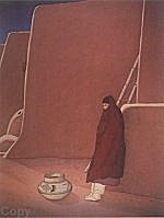 R.C. Gorman, Taos Woman