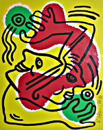 Keith Haring, International Volunteer Day