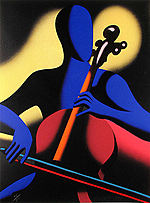 Mark Kostabi, Cellist