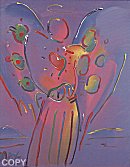 Peter Max, Angel with Heart