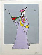 Peter Max, Bird in Hand