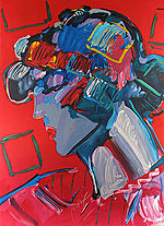 Peter Max, Crimson Lady