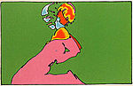 Peter Max, Facing Left