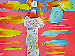 Peter Max, Monk at the Red Sea