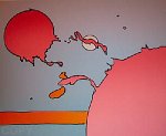Peter Max, Moonscape I
