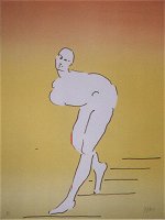 Peter Max, Nude Descending