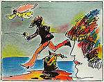 Peter Max, Runner and Flying Sage
