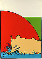 Peter Max, Sage on Cliff