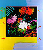 Peter Max, Lady Floating Flowers