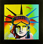 Peter Max, Liberty Head - Version IV, #4