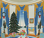 Thomas McKnight, White House Blue Room