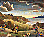 Thomas McKnight, Events on an August Lawn
