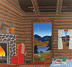 Thomas McKnight, Log Cabin