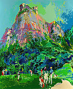 LeRoy Neiman, International Golf Foursome