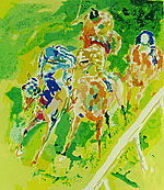 LeRoy Neiman, Along the Rail