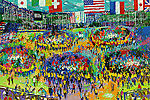 LeRoy Neiman, The Chicago Mercantile Exchange