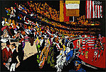 LeRoy Neiman, International Horse Show, New York