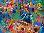LeRoy Neiman, High Stakes Blackjack - Vegas