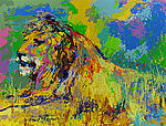 LeRoy Neiman, Resting Lion