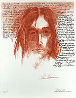 LeRoy Neiman, John Lennon - Imagine