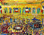 LeRoy Neiman, Paris Bourse