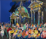 LeRoy Neiman, Piazza del Popolo - Rome
