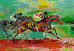 LeRoy Neiman, Race of the Year (Affirmed and Spectacular Bid)