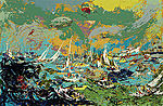 LeRoy Neiman, Spectator's Fleet - America's Cup