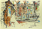 LeRoy Neiman, Dublin Bar - The Stag's Head