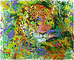LeRoy Neiman, Portrait of the Leopard