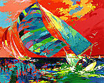 LeRoy Neiman, Orange Sky Sailing