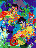 LeRoy Neiman, Ali - Forman Zaire