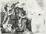 Pablo Picasso, Les Faunes et la Centauresse