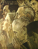 Norman Rockwell, Freedom of Religion