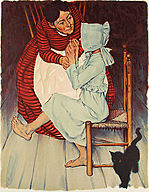 Norman Rockwell, My Hand Shook