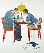 Norman Rockwell, Studying