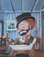Freddie in the Tub by Red Skelton