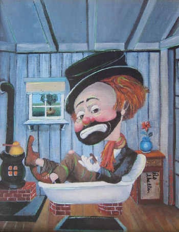 Red Skelton, Freddie in the Tub
