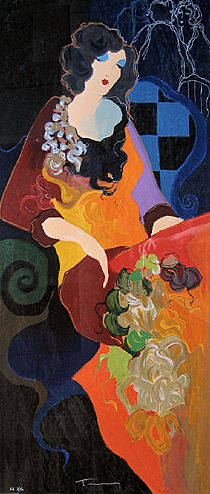 Itzchak Tarkay artwork list sortable by title, year, type, medium