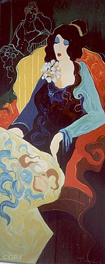 Itzchak Tarkay artwork list sortable by title, year, type, medium