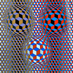 Victor Vasarely, Nebulas