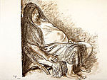 Francisco Zuniga, Mujer Gravida (Pregnant Woman)
